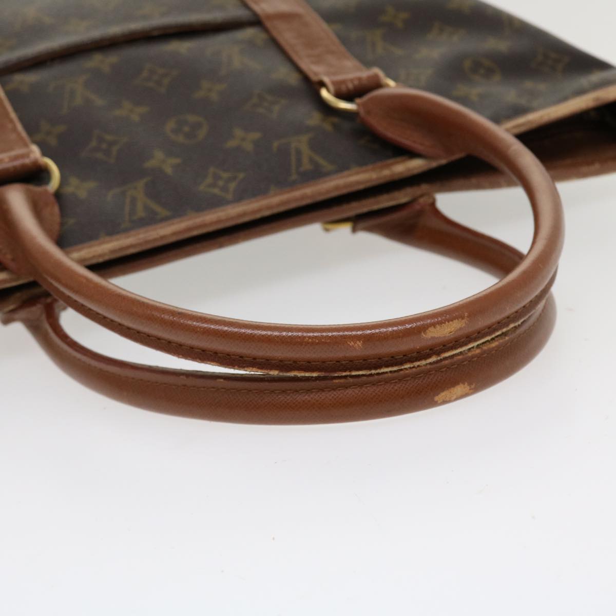 LOUIS VUITTON Monogram Sac Weekend PM Hand Bag M42425 LV Auth th3377