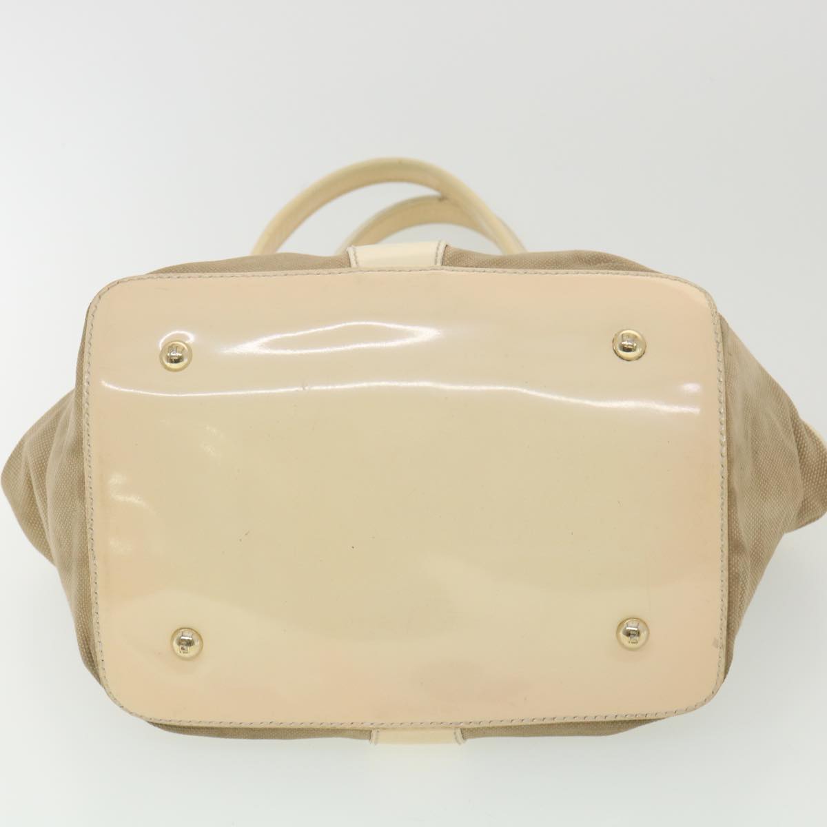 FENDI Shoulder Bag Canvas Beige 2435-8BH121-LAX-048 Auth th3390