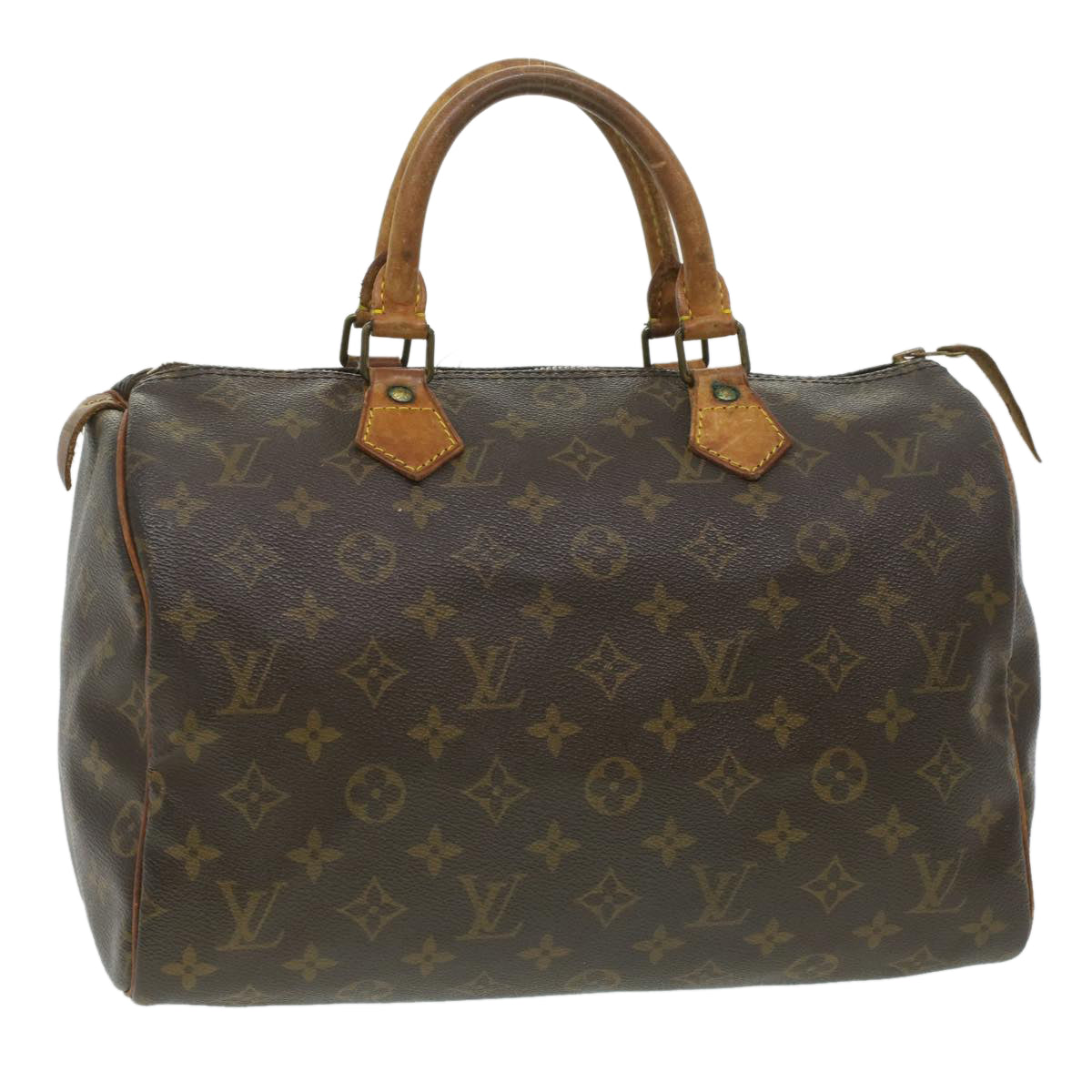 LOUIS VUITTON Monogram Speedy 30 Hand Bag M41526 LV Auth th3397