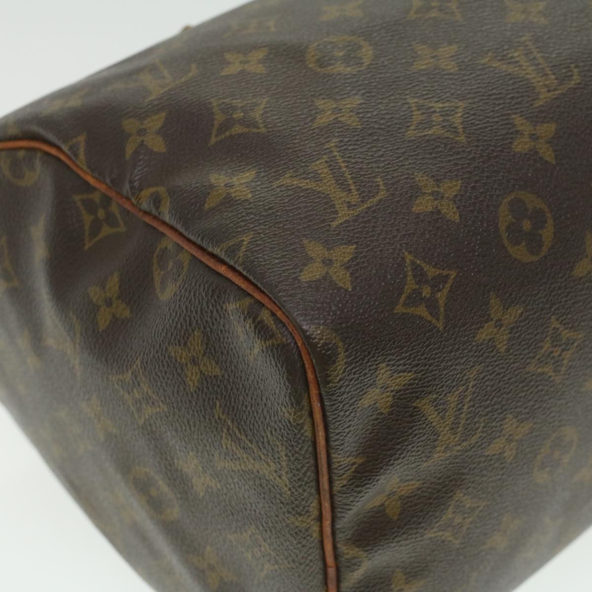 LOUIS VUITTON Monogram Speedy 30 Hand Bag M41526 LV Auth th3397