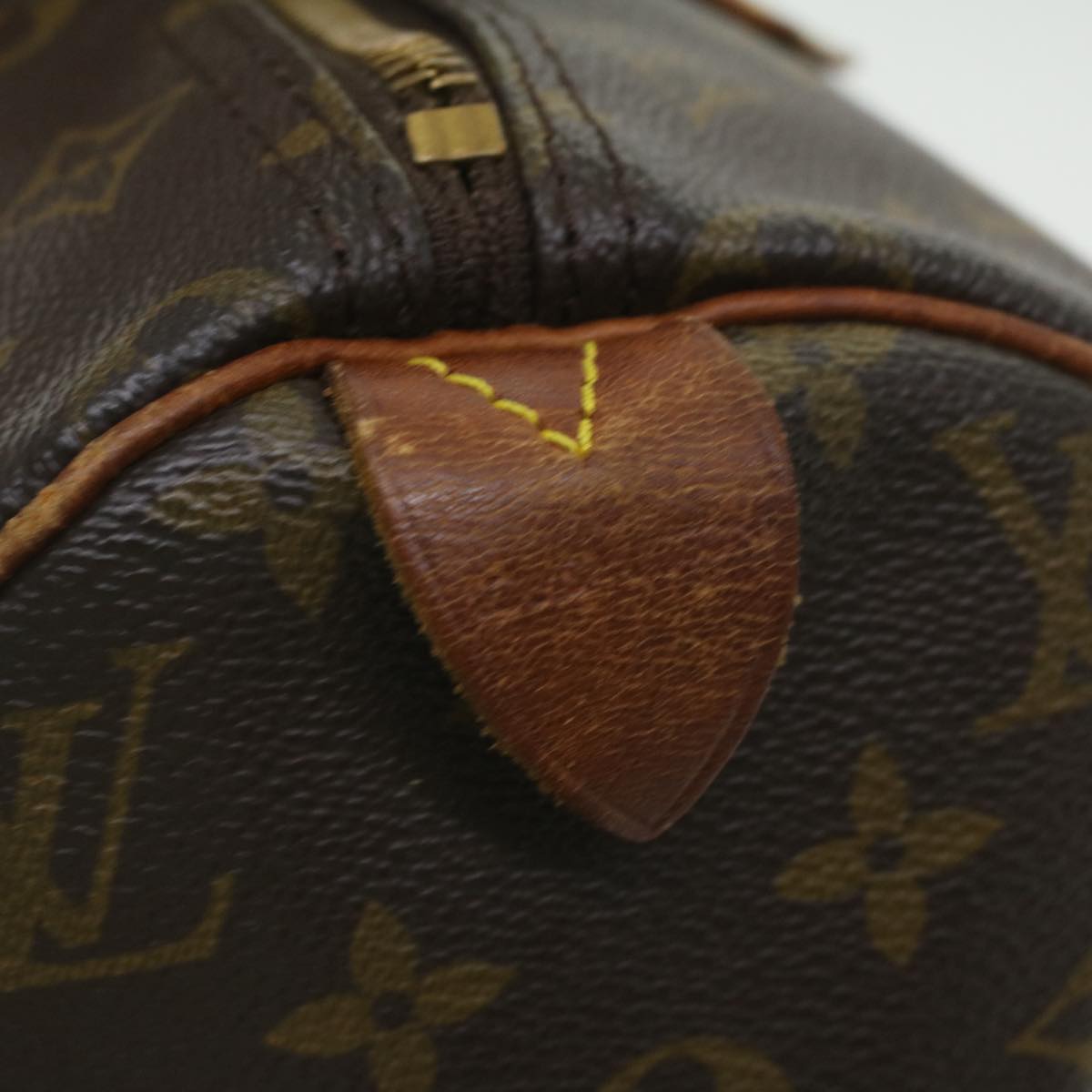 LOUIS VUITTON Monogram Speedy 30 Hand Bag M41526 LV Auth th3397