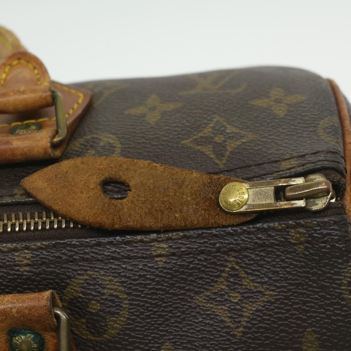 LOUIS VUITTON Monogram Speedy 30 Hand Bag M41526 LV Auth th3397