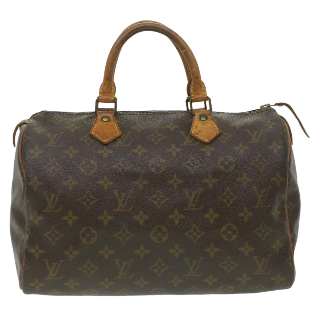 LOUIS VUITTON Monogram Speedy 30 Hand Bag M41526 LV Auth th3397