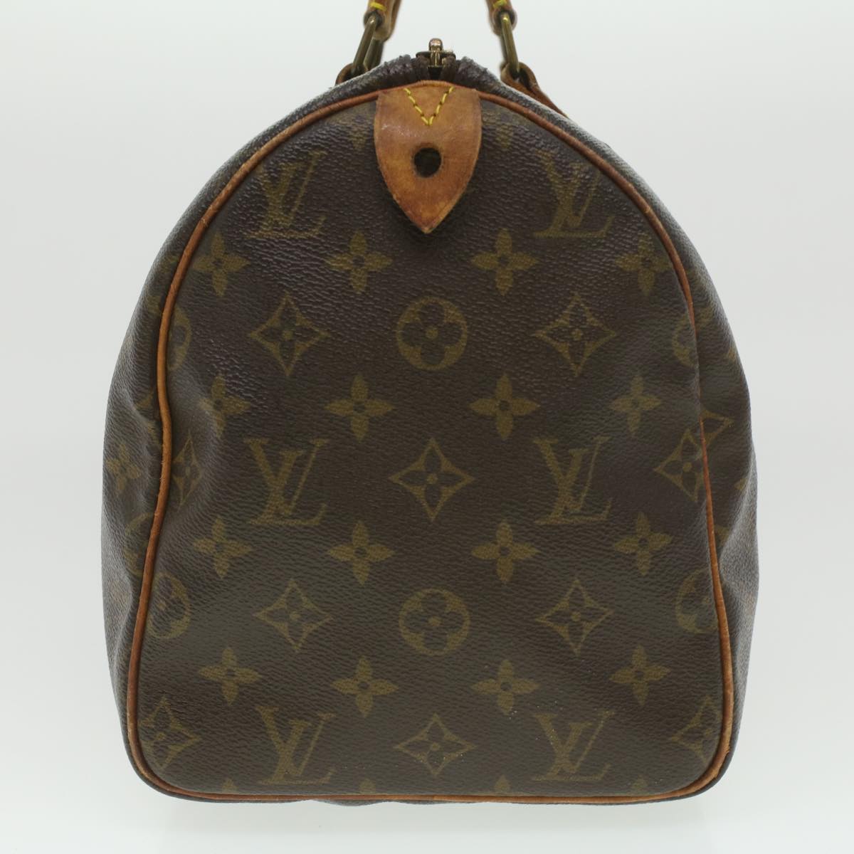 LOUIS VUITTON Monogram Speedy 30 Hand Bag M41526 LV Auth th3397