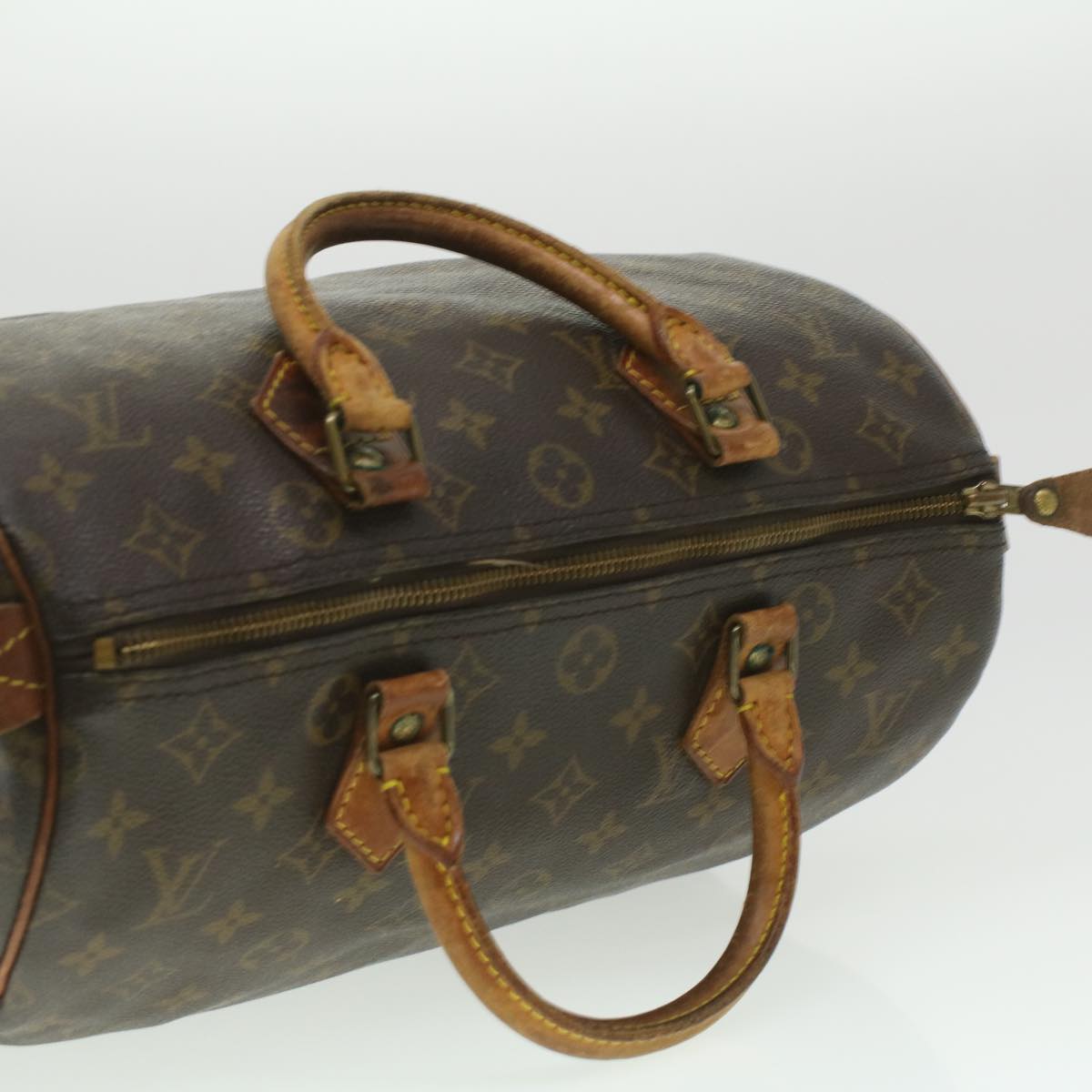 LOUIS VUITTON Monogram Speedy 30 Hand Bag M41526 LV Auth th3397