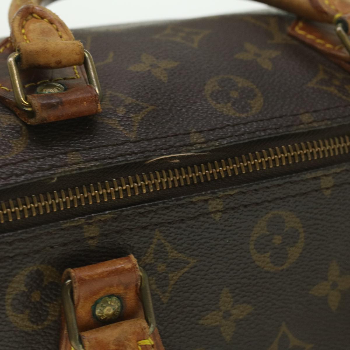 LOUIS VUITTON Monogram Speedy 30 Hand Bag M41526 LV Auth th3397