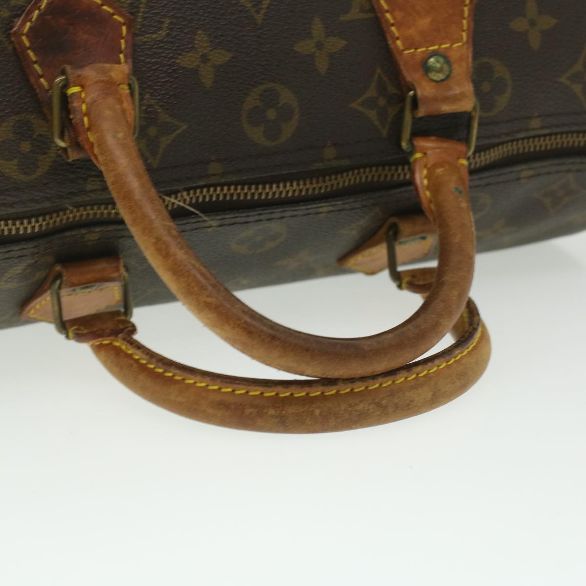 LOUIS VUITTON Monogram Speedy 30 Hand Bag M41526 LV Auth th3397