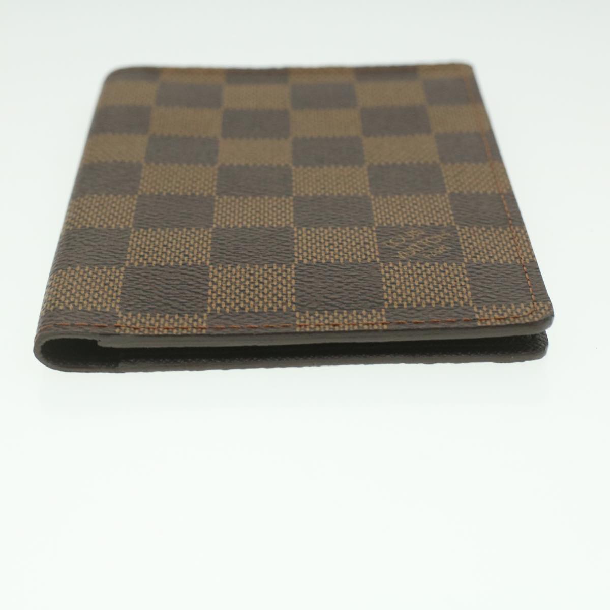 LOUIS VUITTON Damier Ebene Couverture Passport Case N60189 LV Auth th3434