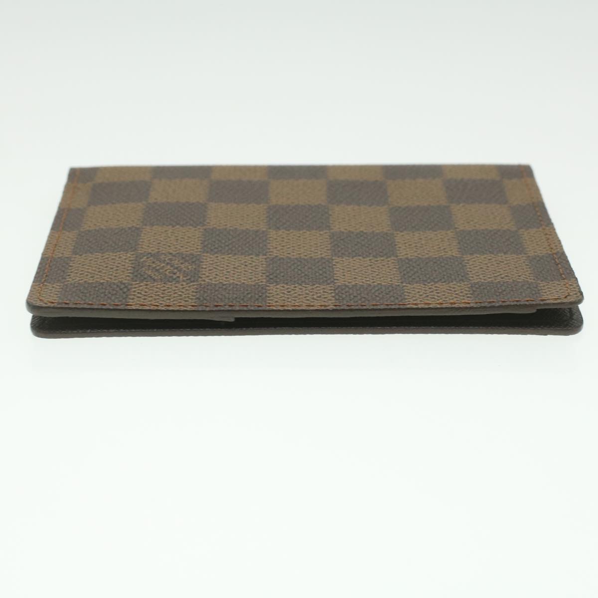 LOUIS VUITTON Damier Ebene Couverture Passport Case N60189 LV Auth th3434