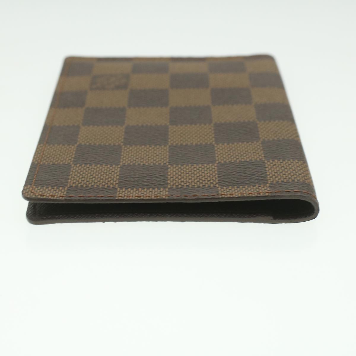 LOUIS VUITTON Damier Ebene Couverture Passport Case N60189 LV Auth th3434