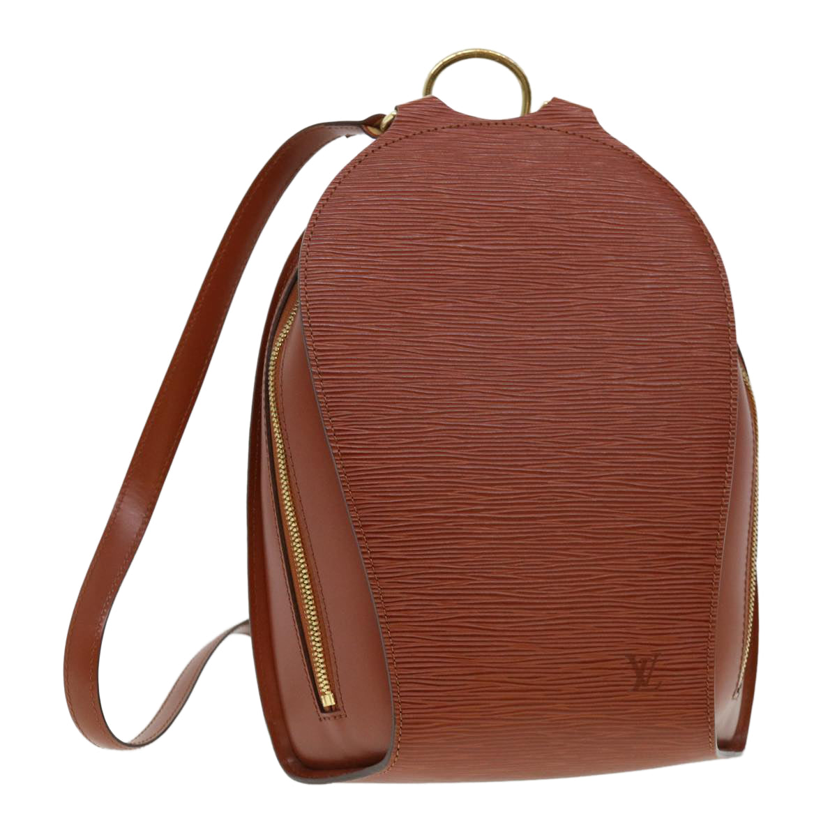 LOUIS VUITTON Epi Mabillon Backpack Brown M52233 LV Auth th3453
