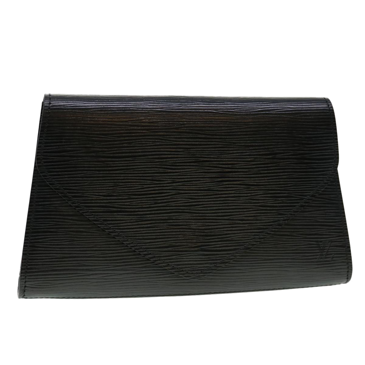 LOUIS VUITTON Epi Art Deco Clutch Bag Black M52632 LV Auth th3455