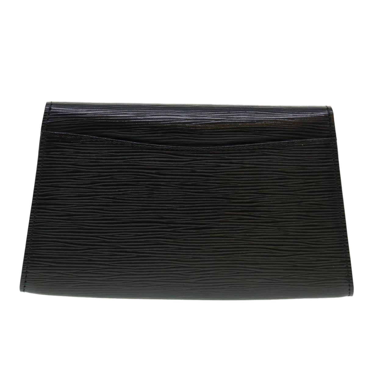 LOUIS VUITTON Epi Art Deco Clutch Bag Black M52632 LV Auth th3455