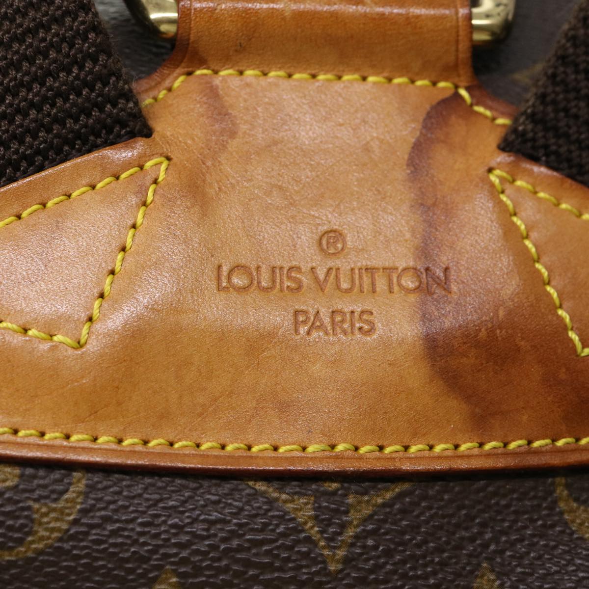 LOUIS VUITTON Monogram Montsouris GM Backpack M51135 LV Auth th3460