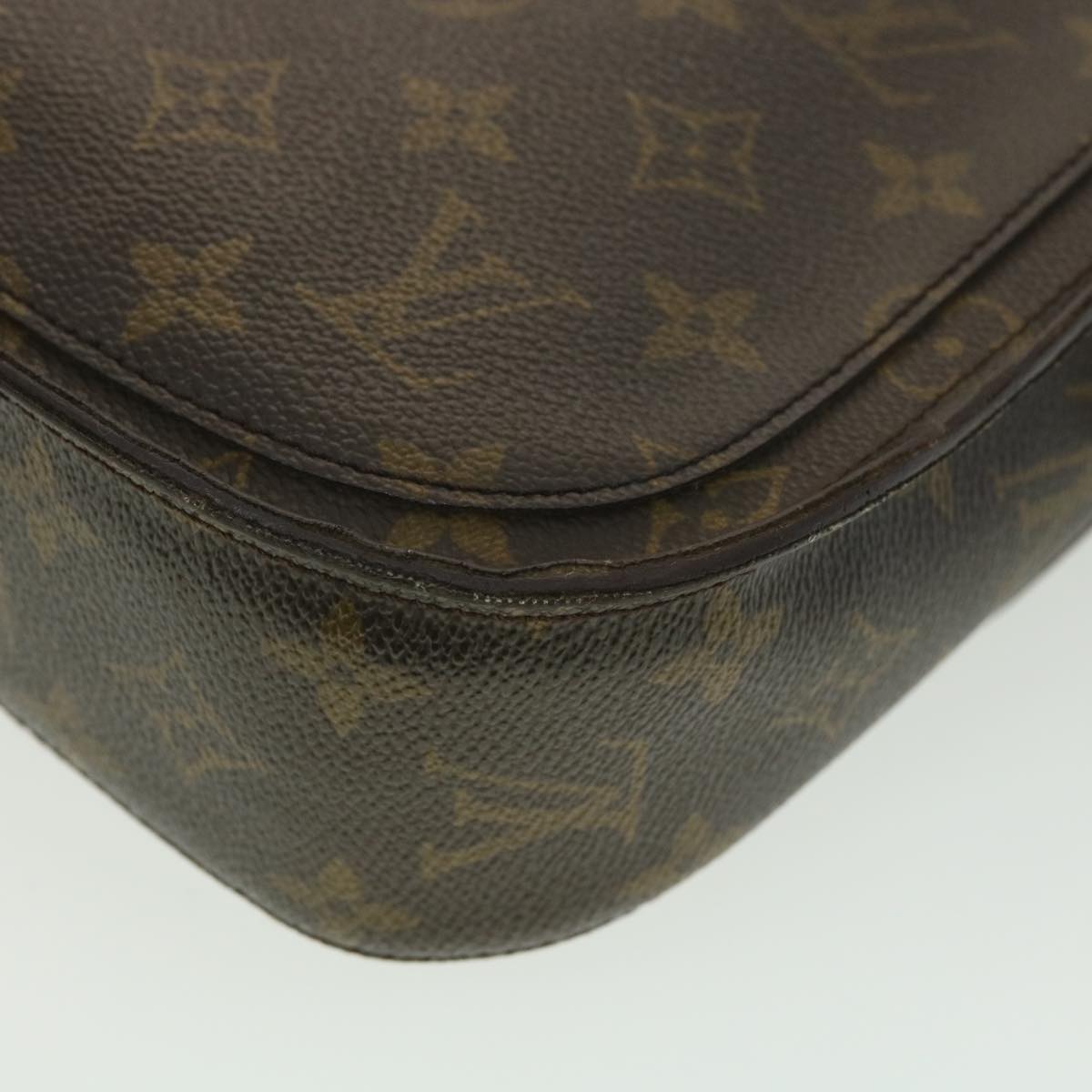 LOUIS VUITTON Monogram Saint Cloud GM Shoulder Bag M51242 LV Auth th3476