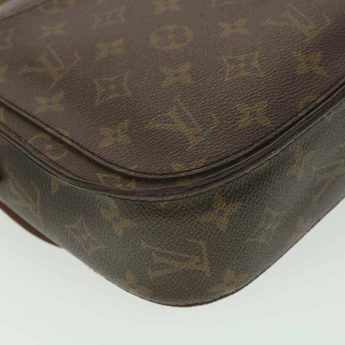 LOUIS VUITTON Monogram Saint Cloud GM Shoulder Bag M51242 LV Auth th3476