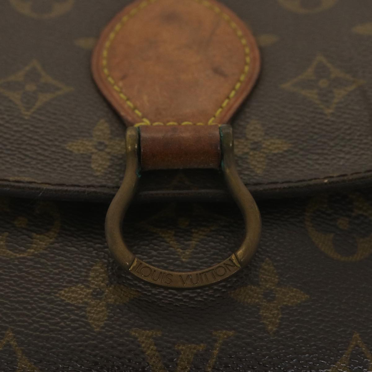 LOUIS VUITTON Monogram Saint Cloud GM Shoulder Bag M51242 LV Auth th3476