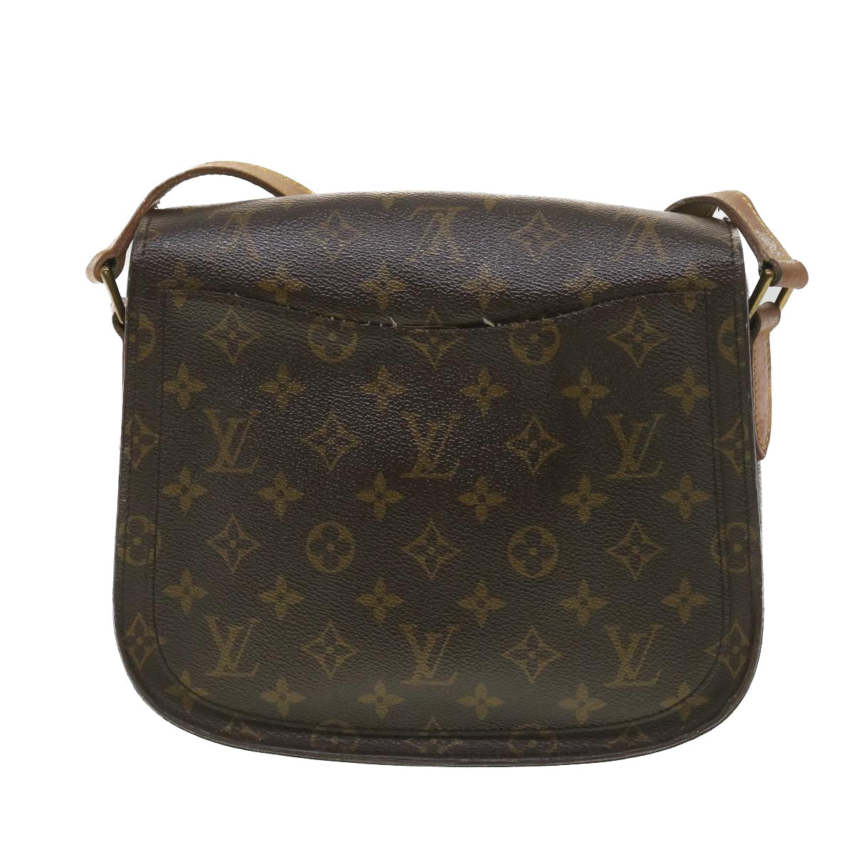 LOUIS VUITTON Monogram Saint Cloud GM Shoulder Bag M51242 LV Auth th3476 - 0