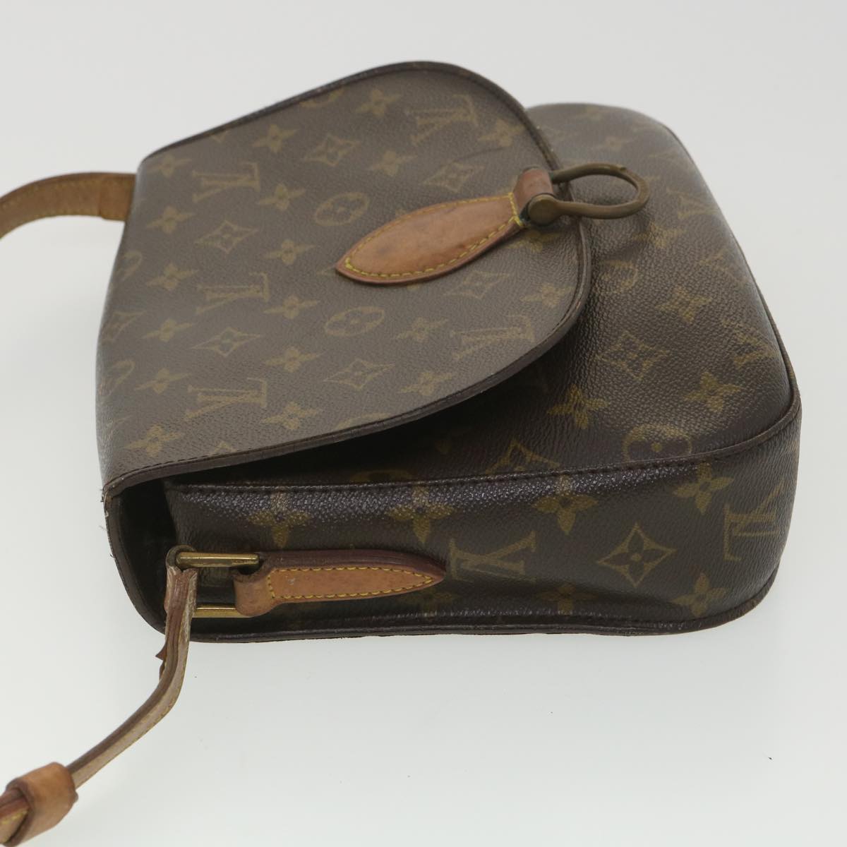 LOUIS VUITTON Monogram Saint Cloud GM Shoulder Bag M51242 LV Auth th3476