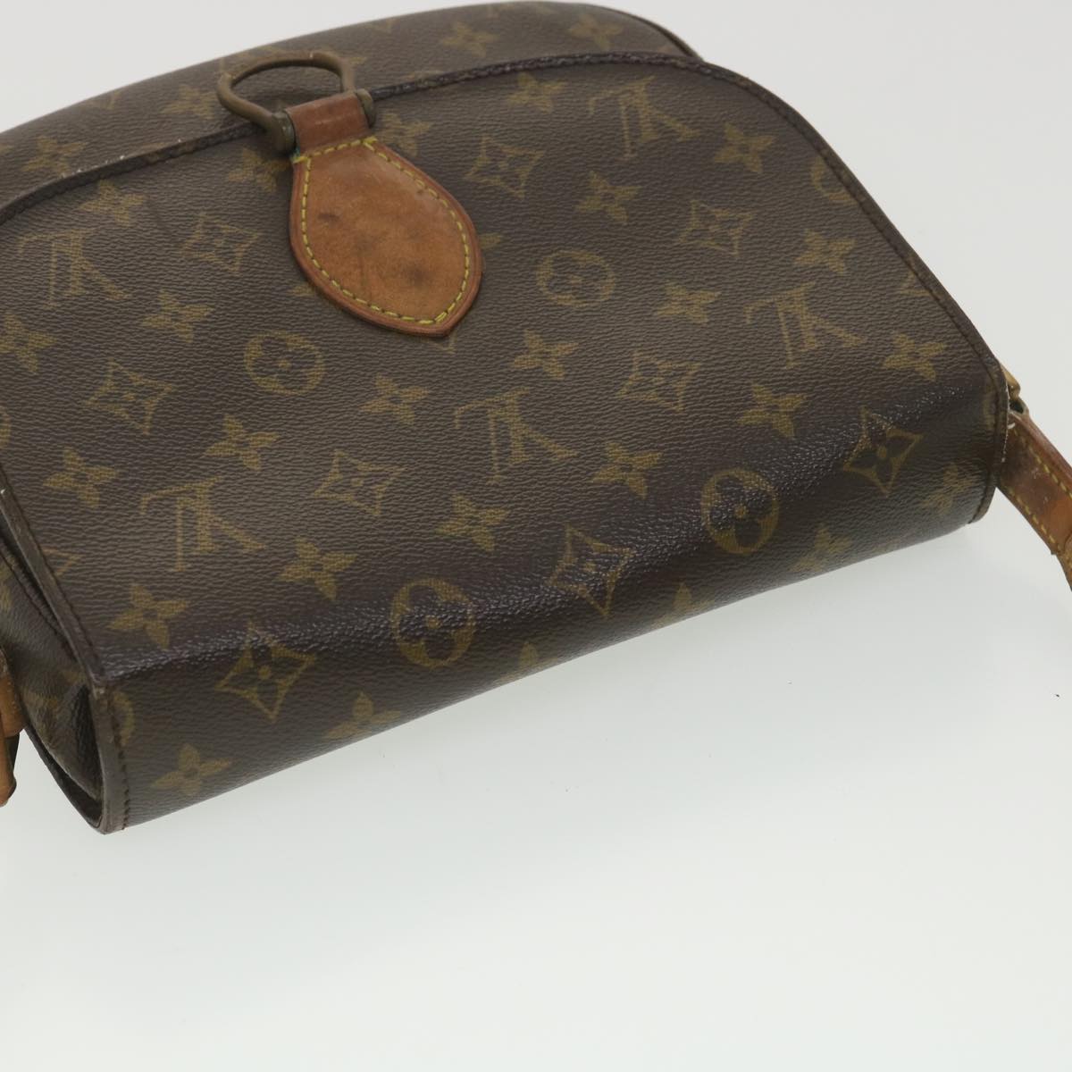 LOUIS VUITTON Monogram Saint Cloud GM Shoulder Bag M51242 LV Auth th3476