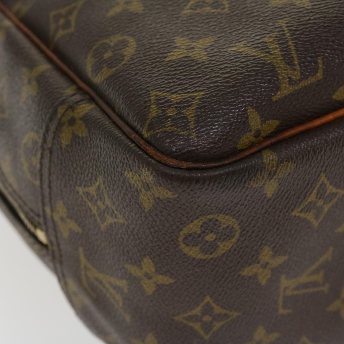 LOUIS VUITTON Monogram Deauville Hand Bag M47270 LV Auth th3478