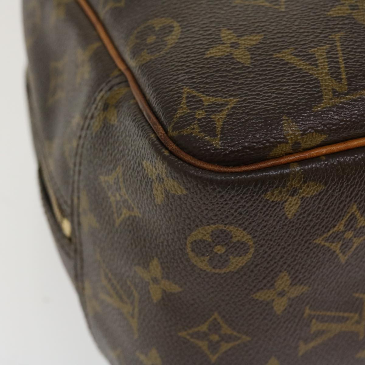 LOUIS VUITTON Monogram Deauville Hand Bag M47270 LV Auth th3478