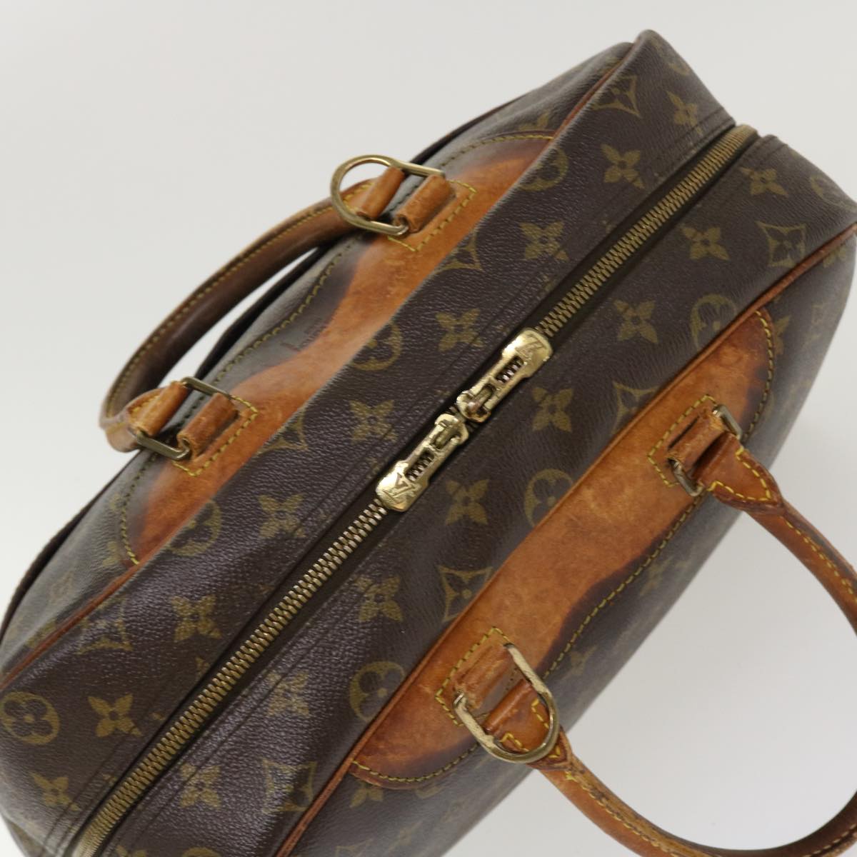 LOUIS VUITTON Monogram Deauville Hand Bag M47270 LV Auth th3478