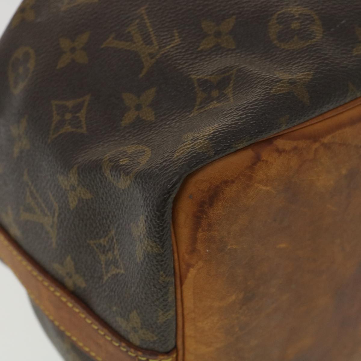 LOUIS VUITTON Monogram Petit Noe Shoulder Bag M42226 LV Auth th3483