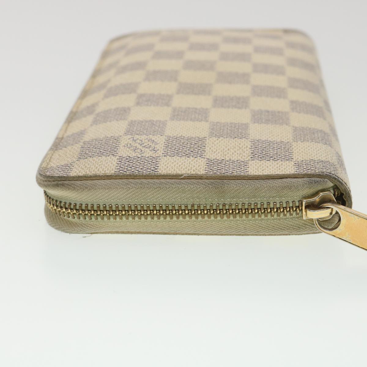 LOUIS VUITTON Damier Azur Zippy Organizer Long Wallet N60012 LV Auth th3484