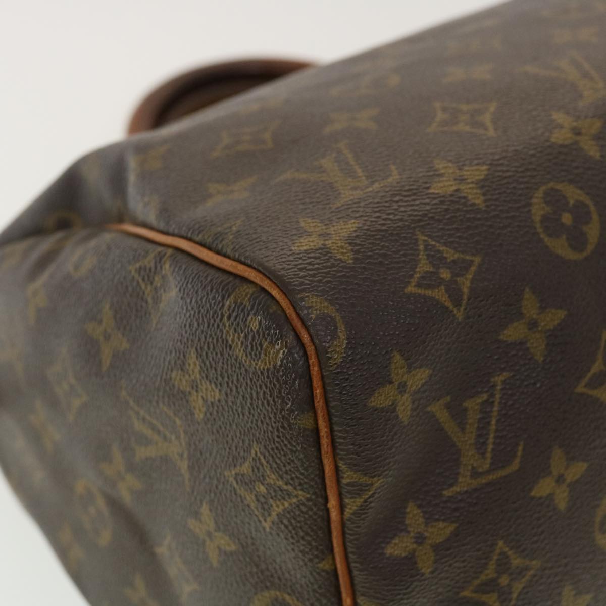 LOUIS VUITTON Monogram Speedy 30 Hand Bag M41526 LV Auth th3508