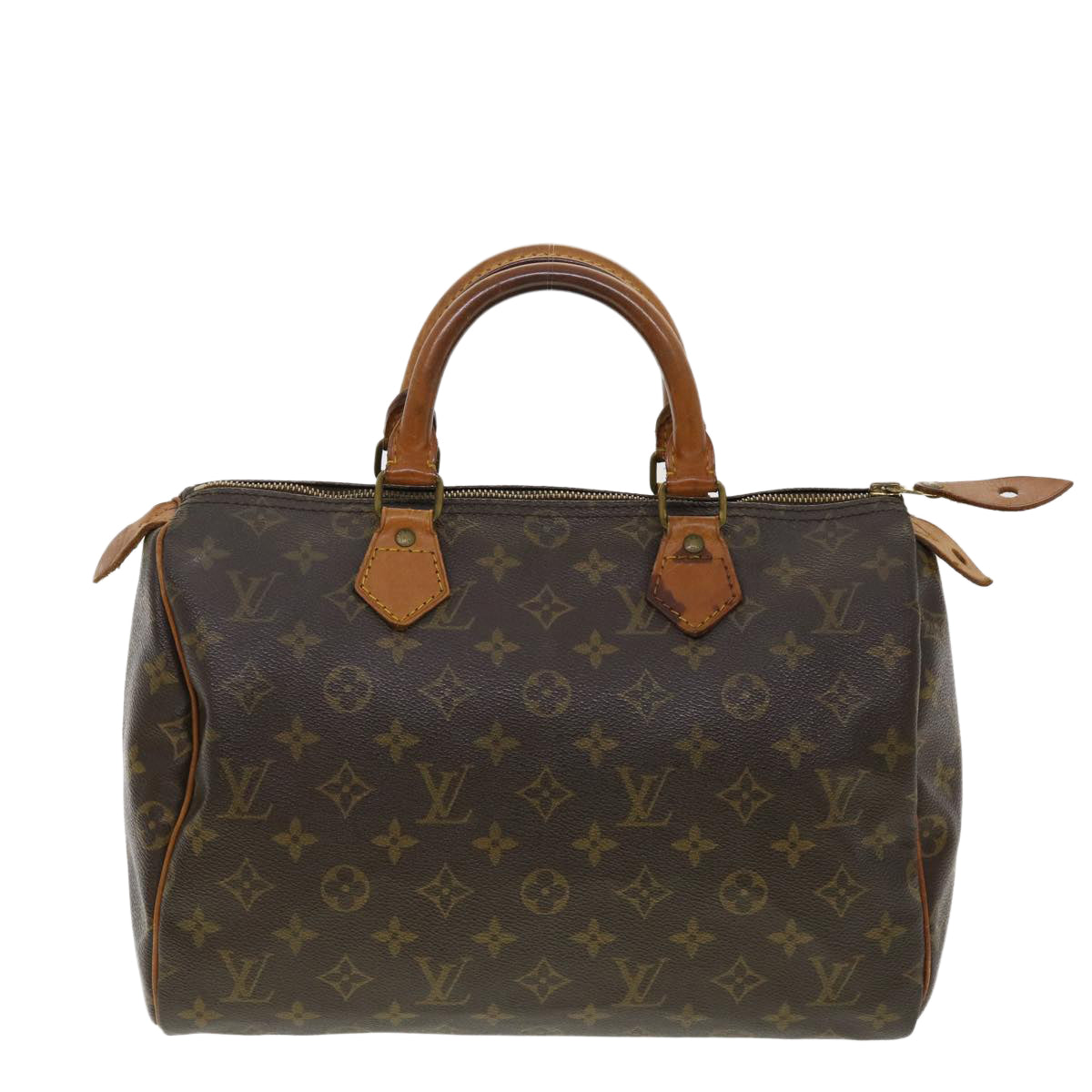 LOUIS VUITTON Monogram Speedy 30 Hand Bag M41526 LV Auth th3508