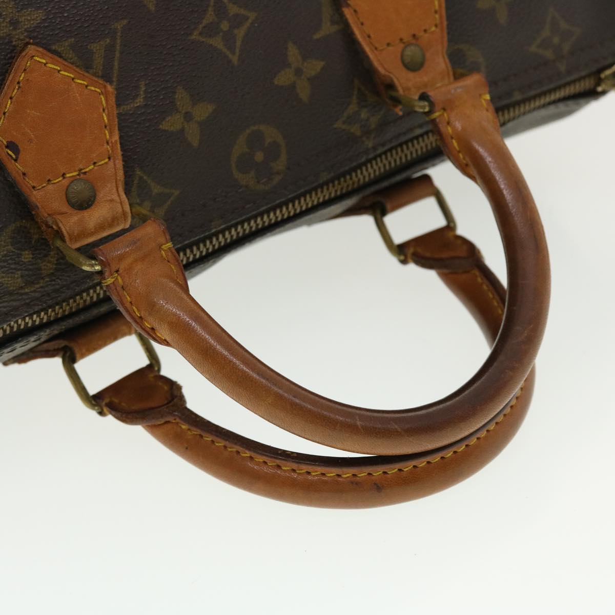 LOUIS VUITTON Monogram Speedy 30 Hand Bag M41526 LV Auth th3508