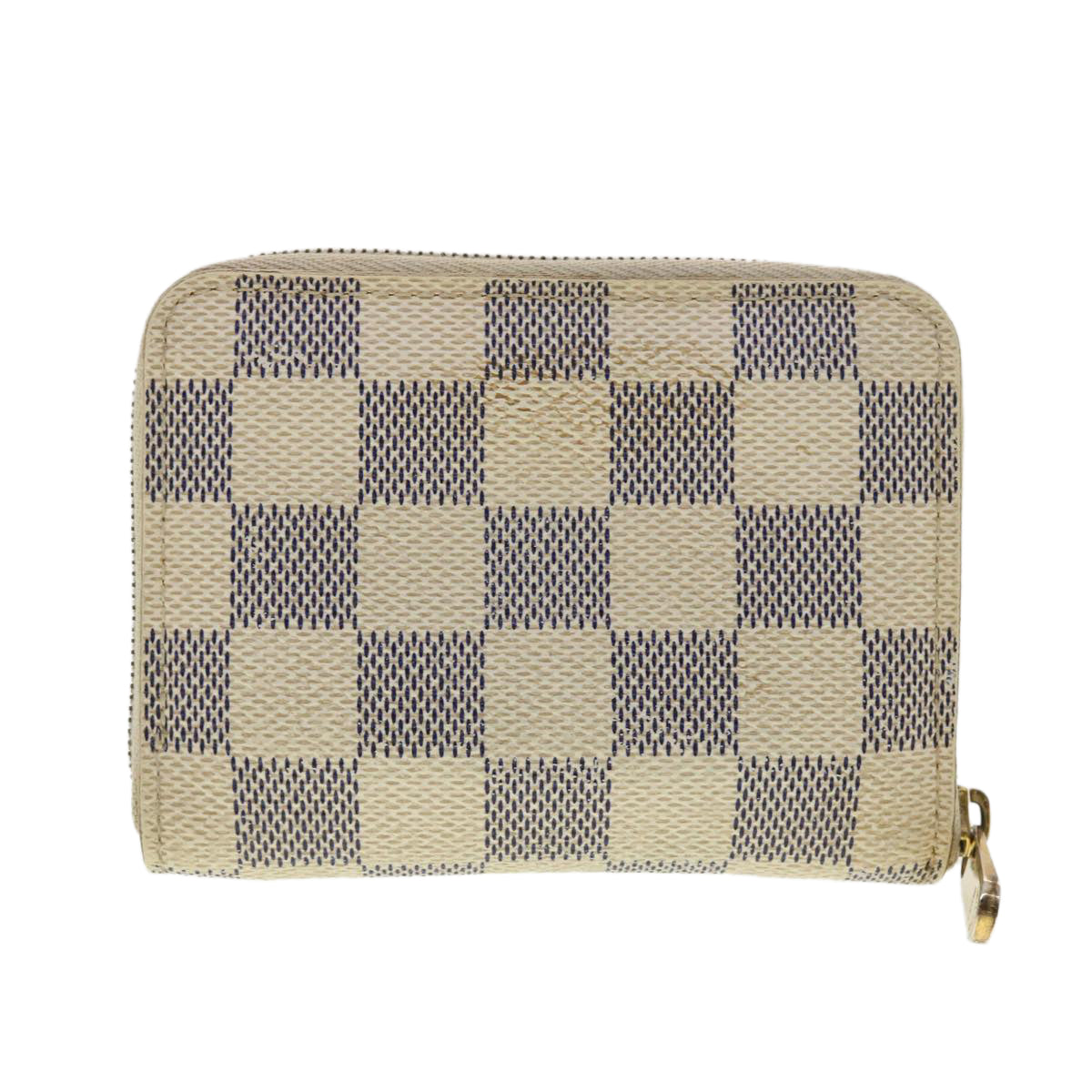 LOUIS VUITTON Damier Azur Zippy Coin Purse Coin Purse N63069 LV Auth th3512 - 0