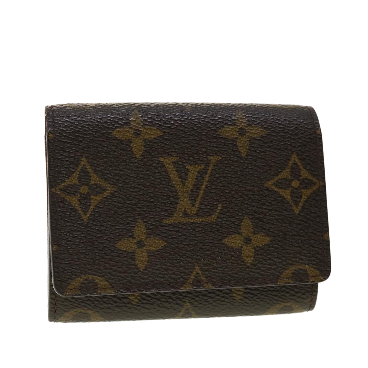 LOUIS VUITTON Monogram Amberop Cartes De Visit Card Case M62920 LV Auth th3515