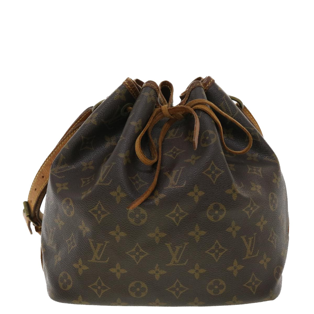 LOUIS VUITTON Monogram Petit Noe Shoulder Bag M42226 LV Auth th3549