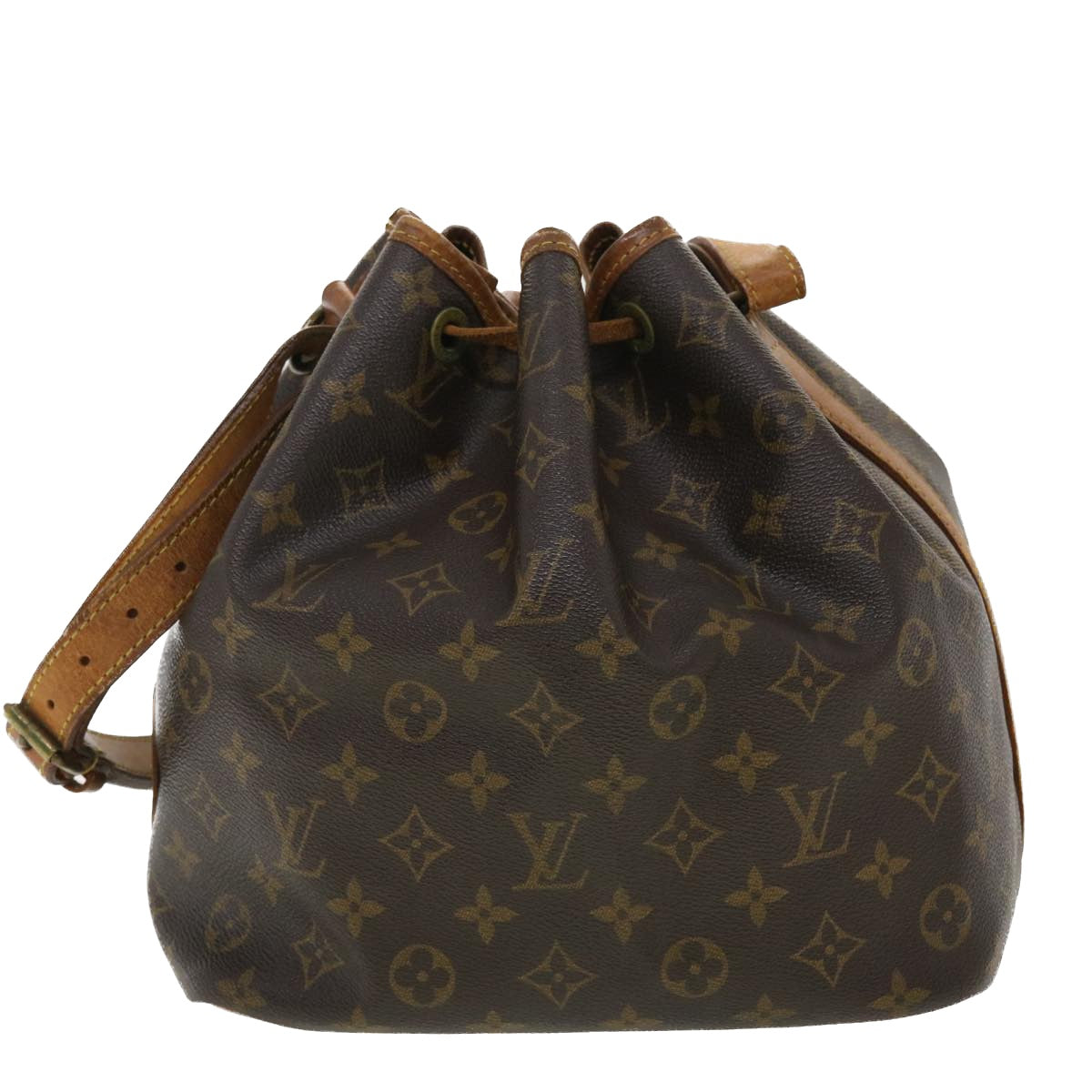 LOUIS VUITTON Monogram Petit Noe Shoulder Bag M42226 LV Auth th3549