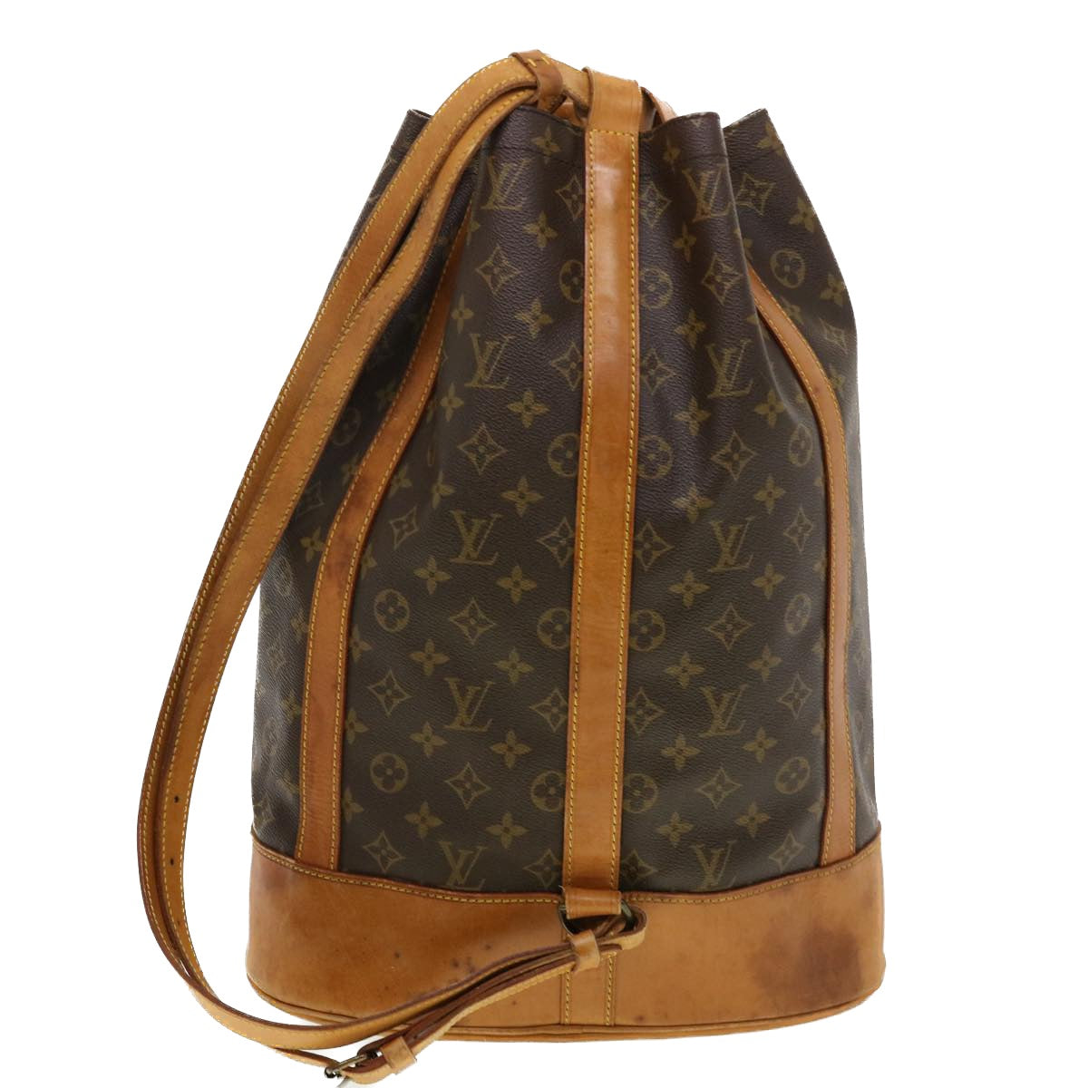 LOUIS VUITTON Monogram Randonnee GM Shoulder Bag M42244 LV Auth th3557