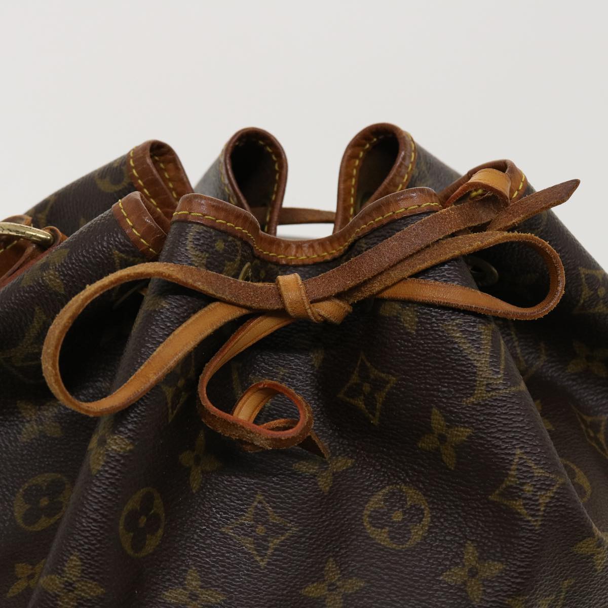 LOUIS VUITTON Monogram Noe Shoulder Bag M42224 LV Auth th3560