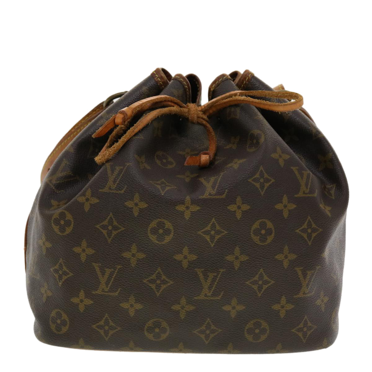 LOUIS VUITTON Monogram Petit Noe Shoulder Bag M42226 LV Auth th3590