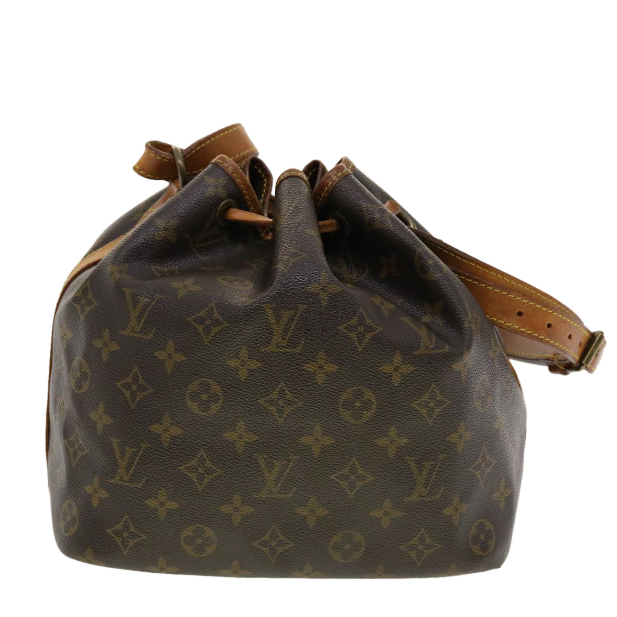 LOUIS VUITTON Monogram Petit Noe Shoulder Bag M42226 LV Auth th3590