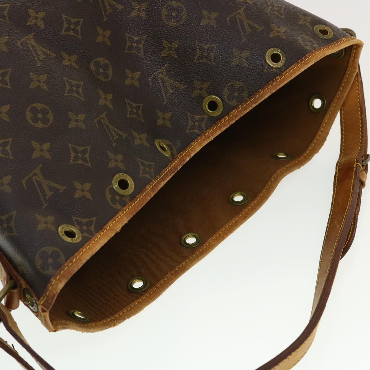 LOUIS VUITTON Monogram Noe Shoulder Bag M42224 LV Auth th3591