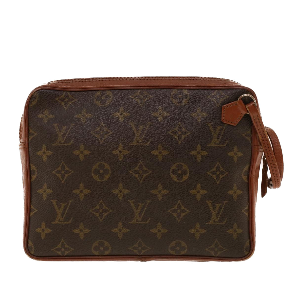 LOUIS VUITTON Monogram Pochette Sports Clutch Bag No.183 LV Auth th3601