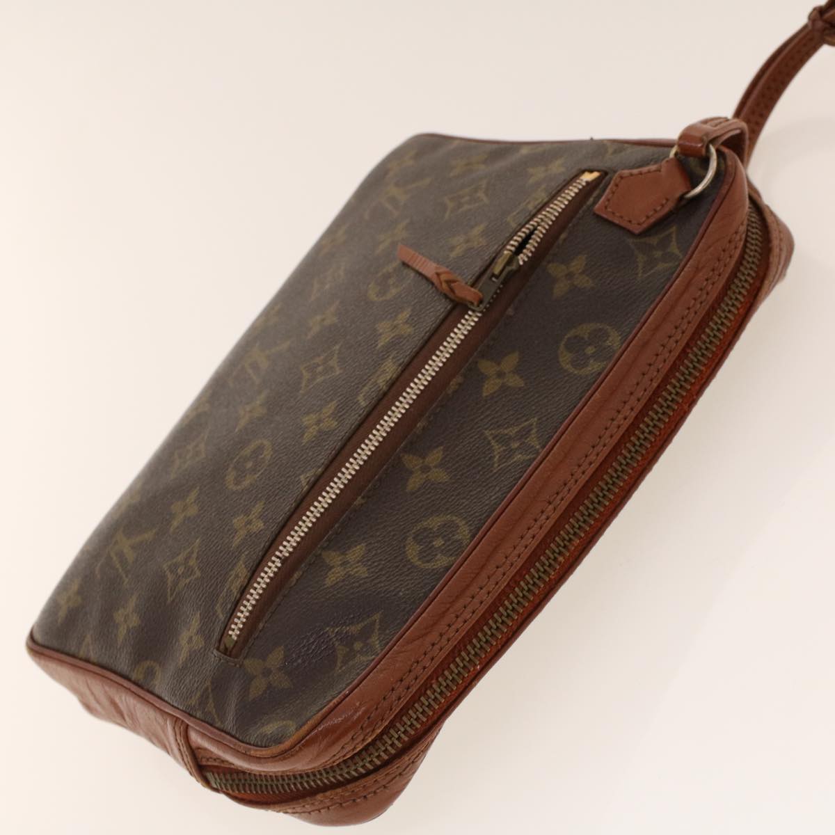 LOUIS VUITTON Monogram Pochette Sports Clutch Bag No.183 LV Auth th3601