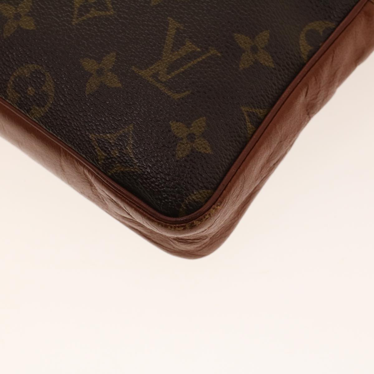 LOUIS VUITTON Monogram Pochette Sports Clutch Bag No.183 LV Auth th3601