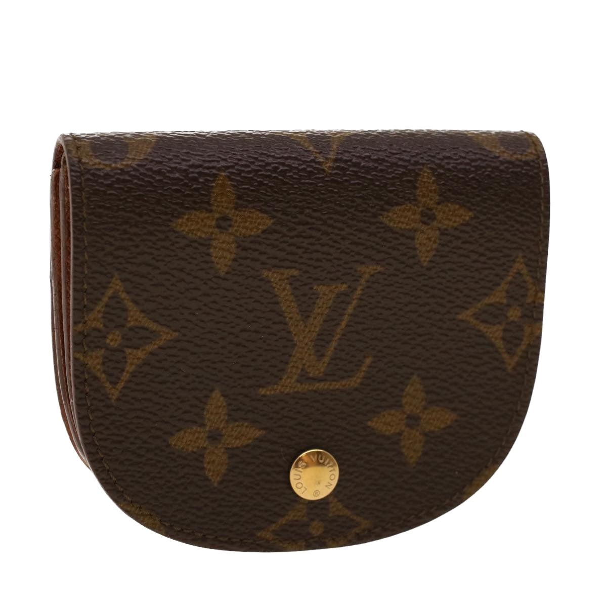 LOUIS VUITTON Monogram Porte Monnaie Guze Coin Purse M61970 LV Auth th3619