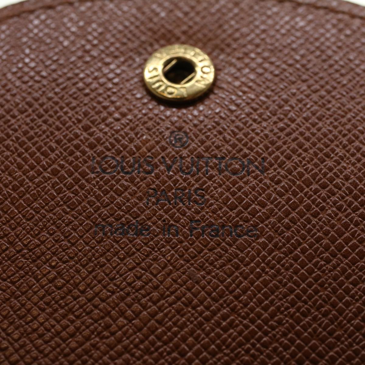 LOUIS VUITTON Monogram Porte Monnaie Guze Coin Purse M61970 LV Auth th3619