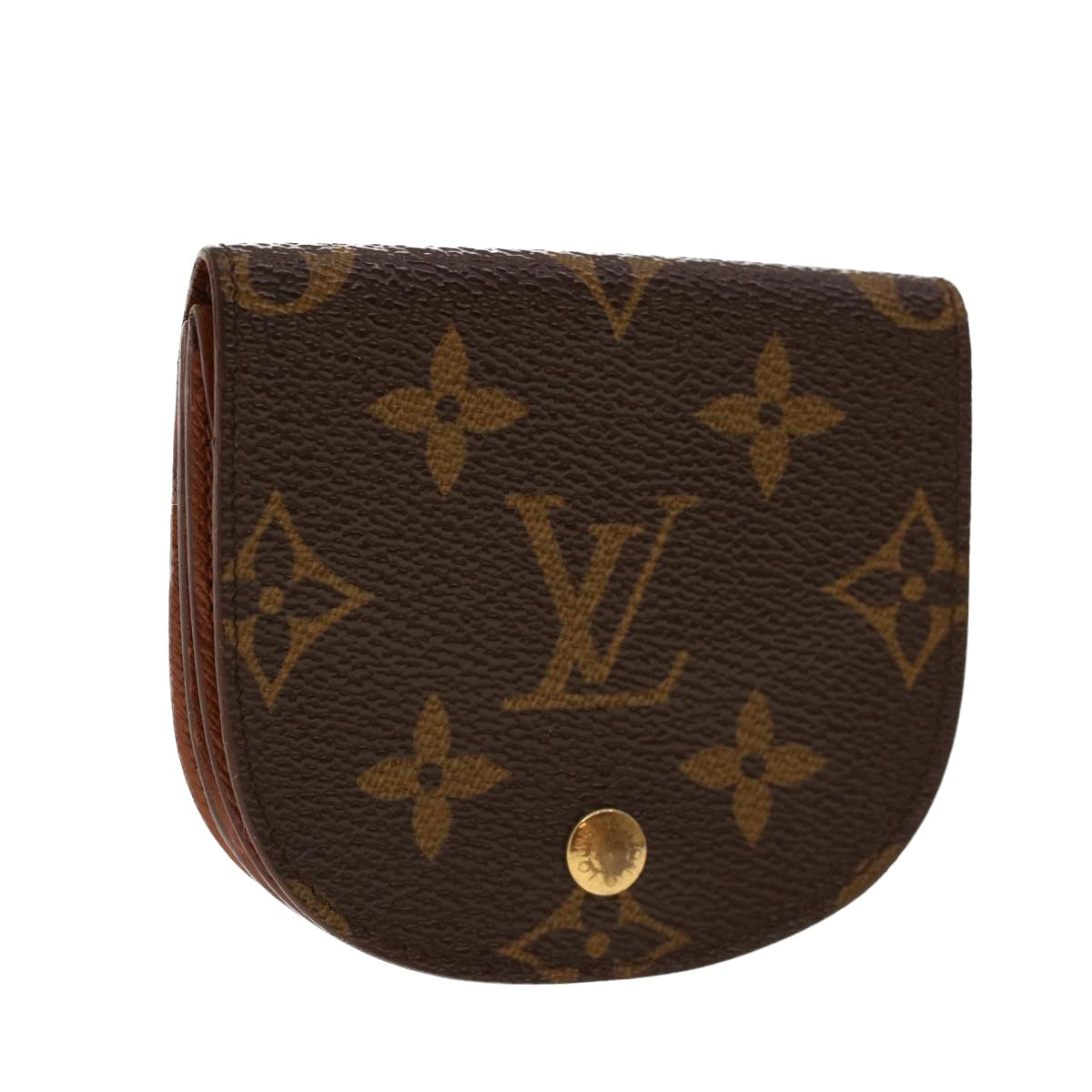 LOUIS VUITTON Monogram Porte Monnaie Guze Coin Purse M61970 LV Auth th3620