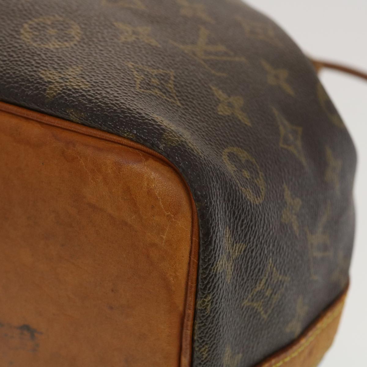 LOUIS VUITTON Monogram Petit Noe Shoulder Bag M42226 LV Auth th3658