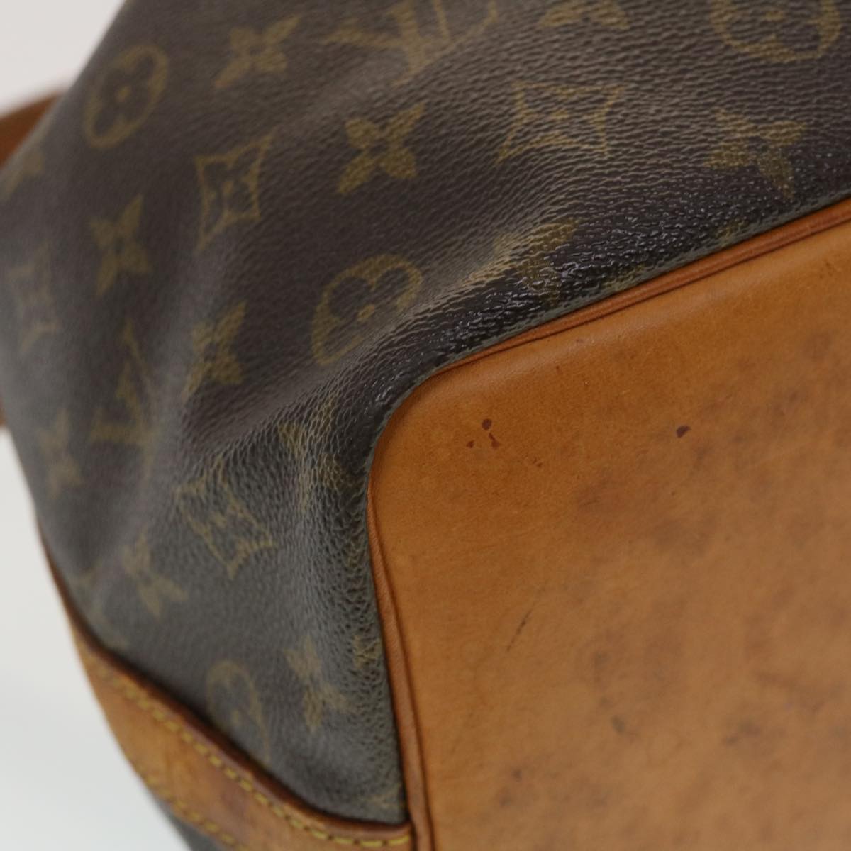 LOUIS VUITTON Monogram Petit Noe Shoulder Bag M42226 LV Auth th3658