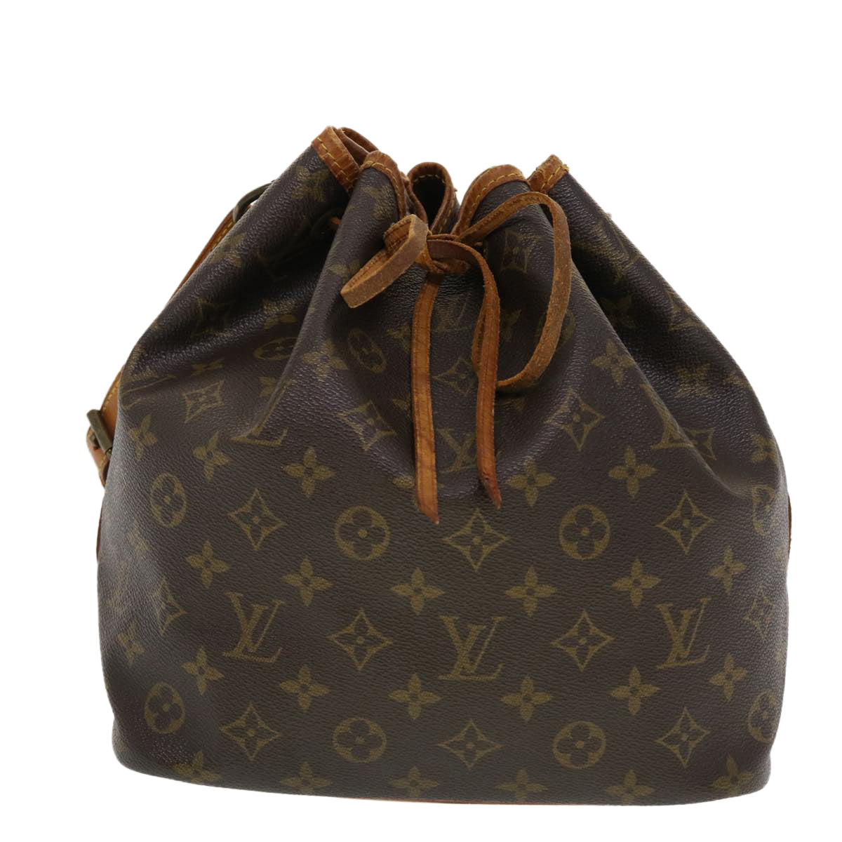 LOUIS VUITTON Monogram Petit Noe Shoulder Bag M42226 LV Auth th3658